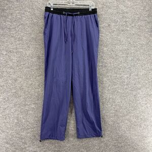 Unitop Activewear Track Pants Women 32*30 Blue Drawstring High Rise Straight